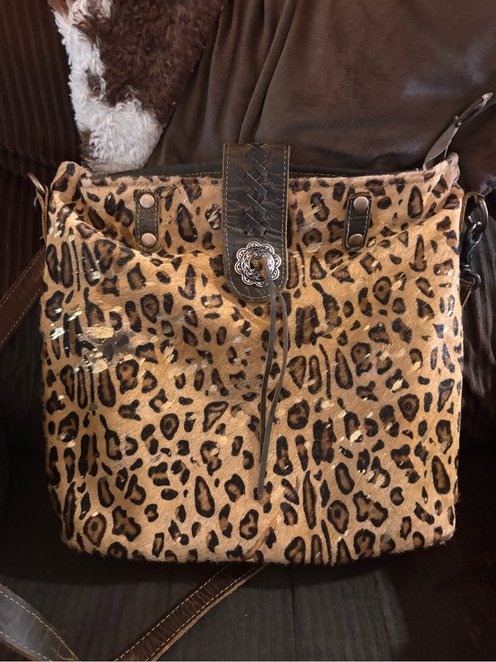 Cheetah Print Myra Bag - Picture 2 of 7